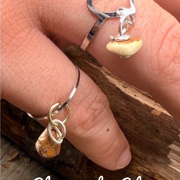 Alquimia Silver and Tan Ring - Picture 3 of 3